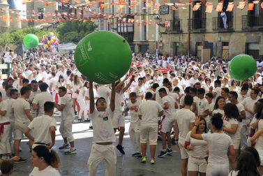 Fotos de las fiestas de Olite el día del cohete, 13 de septiembre de 2018