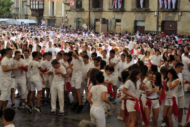 Fotos de las fiestas de Olite el día del cohete, 13 de septiembre de 2018