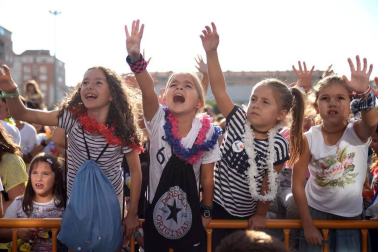Fotos del cohete de las fiestas de Ansoáin, 13 de septiembre de 2018