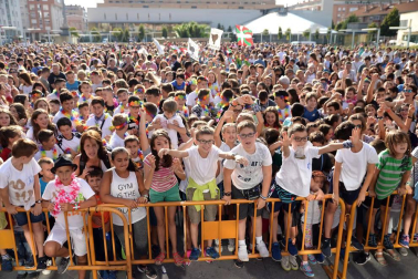 Fotos del cohete de las fiestas de Ansoáin, 13 de septiembre de 2018