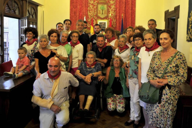 Fotos de las fiestas de Olite el día del cohete, 13 de septiembre de 2018