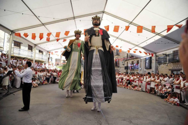 Olite entra en el ecuador de sus fiestas celebrando el Día de la Merindad