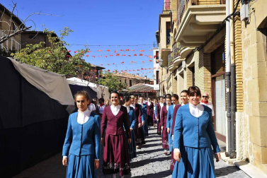 Olite entra en el ecuador de sus fiestas celebrando el Día de la Merindad