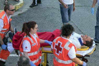 El toro ensogado en una de las jornadas festivas de Lodosa (14 de septiembre)
