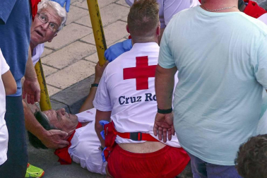 El toro ensogado en una de las jornadas festivas de Lodosa (14 de septiembre)