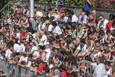 El toro ensogado en una de las jornadas festivas de Lodosa (14 de septiembre)