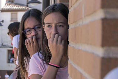 El toro ensogado en una de las jornadas festivas de Lodosa (14 de septiembre)
