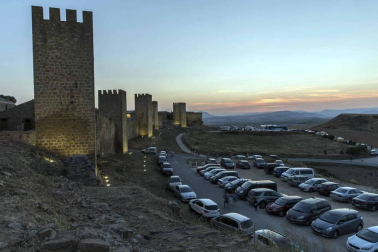 Cuatro autobuses fueron desde Pamplona para la observación organizada por el Planetario y Astronavarra