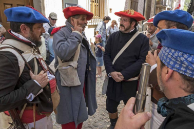 El centro urbano y el parque de Los Llanos fueron los escenarios de una puesta en escena con 200 figurantes
