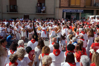 Fotos del homenaje a los deportistas locales en las fiestas de Villafranca, 16 de septiembre de 2018