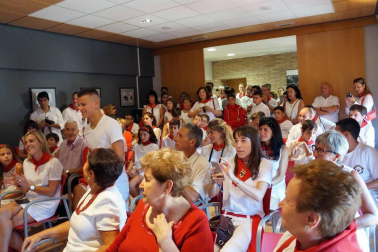 Fotos del homenaje a los deportistas locales en las fiestas de Villafranca, 16 de septiembre de 2018