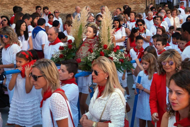 Fotos del homenaje a los deportistas locales en las fiestas de Villafranca, 16 de septiembre de 2018