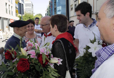 Alsasua despide sus fiestas con el homenaje a los mayores de la localidad