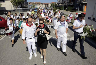 Alsasua despide sus fiestas con el homenaje a los mayores de la localidad