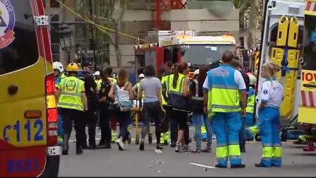 En el momento del derrumbe había más de 100 obreros trabajando en el hotel Ritz