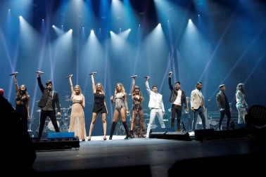 Imágenes del segundo concierto de la gira.