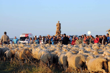 Carcastillo celebró del 14 al 16 de septiembre la VI Fiesta de los Usos Tradicionales de la Trashumancia en Bardenas. El día grande fue el domingo, cuando tuvo lugar la entrada de los rebaños a las Bardenas procedentes de los valles de Roncal y Salazar. La cita, contó con otros atractivos, como degustación de migas o mercado.