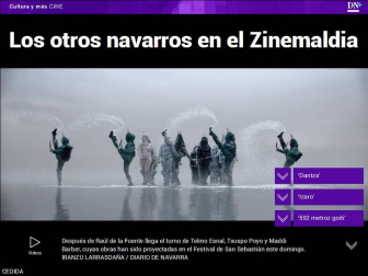 Además, las otras propuestas navarras en el Festival de San Sebastián