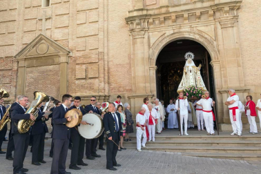 Fotos de la procesión de la Merced y la proclamación del 'corellano popular' de las fiestas de Corella 2018, 24 de septiembre.