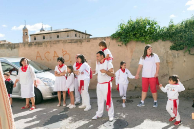 Fotos de la procesión de la Merced y la proclamación del 'corellano popular' de las fiestas de Corella 2018, 24 de septiembre.