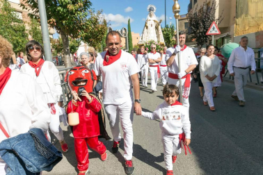 Fotos de la procesión de la Merced y la proclamación del 'corellano popular' de las fiestas de Corella 2018, 24 de septiembre.