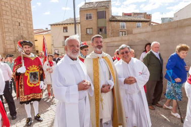 Fotos de la procesión de la Merced y la proclamación del 'corellano popular' de las fiestas de Corella 2018, 24 de septiembre.