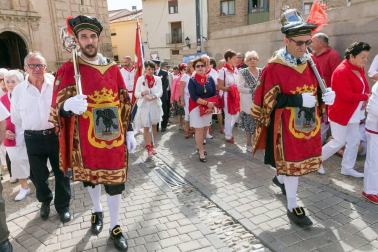 Fotos de la procesión de la Merced y la proclamación del 'corellano popular' de las fiestas de Corella 2018, 24 de septiembre.