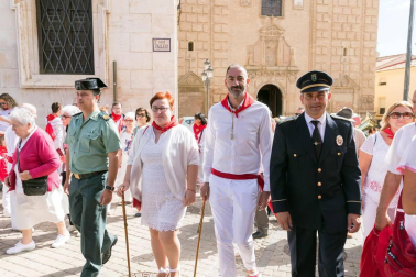 Fotos de la procesión de la Merced y la proclamación del 'corellano popular' de las fiestas de Corella 2018, 24 de septiembre.