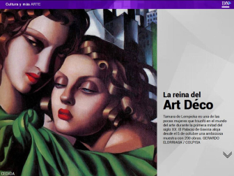 Además, Tamara de Lempicka fue la reina del Art Déco