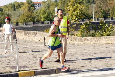 Imágenes de la carrera celebrada este sábado en el barrio pamplonés.