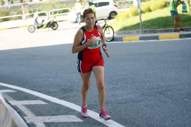 Imágenes de la carrera celebrada este sábado en el barrio pamplonés.