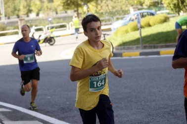 Imágenes de la carrera celebrada este sábado en el barrio pamplonés.