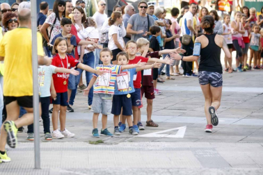 Imágenes de la carrera celebrada este sábado en el barrio pamplonés.