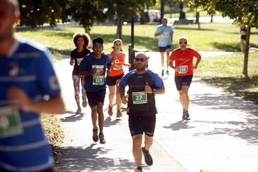 Imágenes de la carrera celebrada este sábado en el barrio pamplonés.