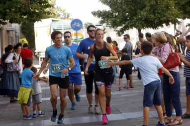 Imágenes de la carrera celebrada este sábado en el barrio pamplonés.