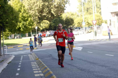 Imágenes de la carrera celebrada este sábado en el barrio pamplonés.