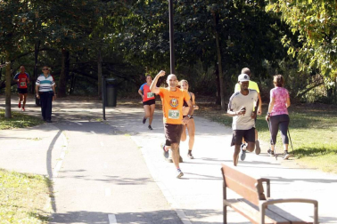 Imágenes de la carrera celebrada este sábado en el barrio pamplonés.