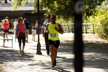 Imágenes de la carrera celebrada este sábado en el barrio pamplonés.