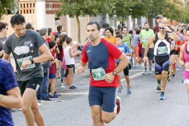 Imágenes de la carrera celebrada este sábado en el barrio pamplonés.