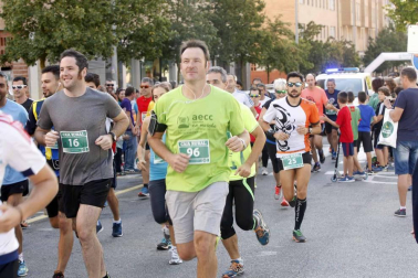Imágenes de la carrera celebrada este sábado en el barrio pamplonés.