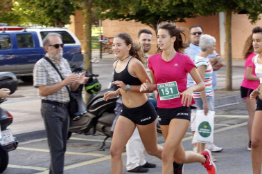 Imágenes de la carrera celebrada este sábado en el barrio pamplonés.