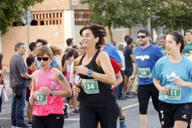 Imágenes de la carrera celebrada este sábado en el barrio pamplonés.