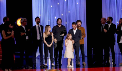 Fotografías de la alfombra roja de la gala de clausura del Festival de cine de San Sebastián
