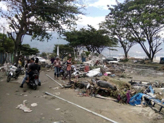 Un terremoto de escala 7,5 sacude Indonesia