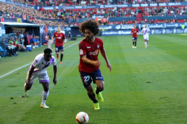 Imágenes del partido disputado en El Sadar entre el Osasuna y el Numancia el 30 de septiembre de 2018.