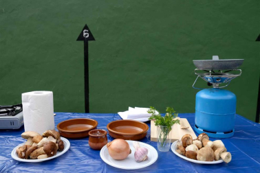 Imágenes de la celebración del Día de la Cofradía del hongo en Elgorriaga, este domingo, 30 de septiembre