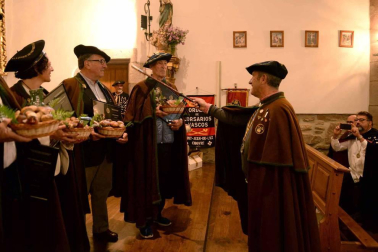 Imágenes de la celebración del Día de la Cofradía del hongo en Elgorriaga, este domingo, 30 de septiembre