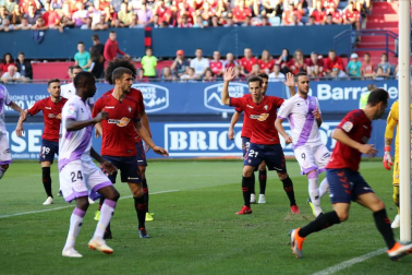 Imágenes del partido disputado en El Sadar entre el Osasuna y el Numancia el 30 de septiembre de 2018.