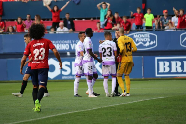 Imágenes del partido disputado en El Sadar entre el Osasuna y el Numancia el 30 de septiembre de 2018.