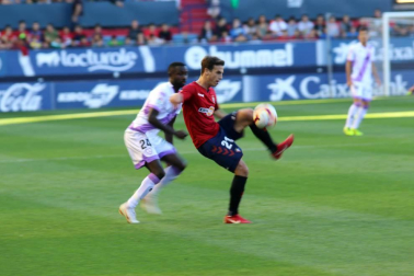 Imágenes del partido disputado en El Sadar entre el Osasuna y el Numancia el 30 de septiembre de 2018.